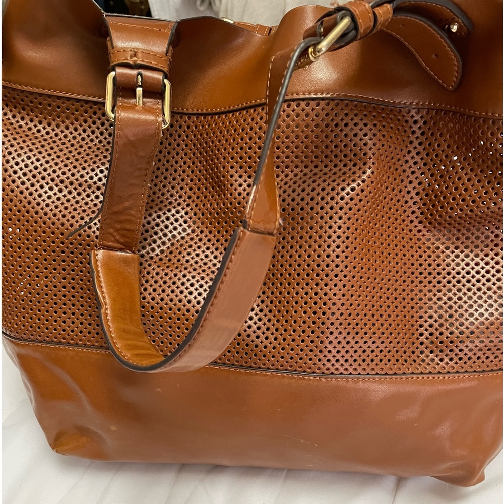 Vince Camuto leather looking in great shape plus small leather wristlet